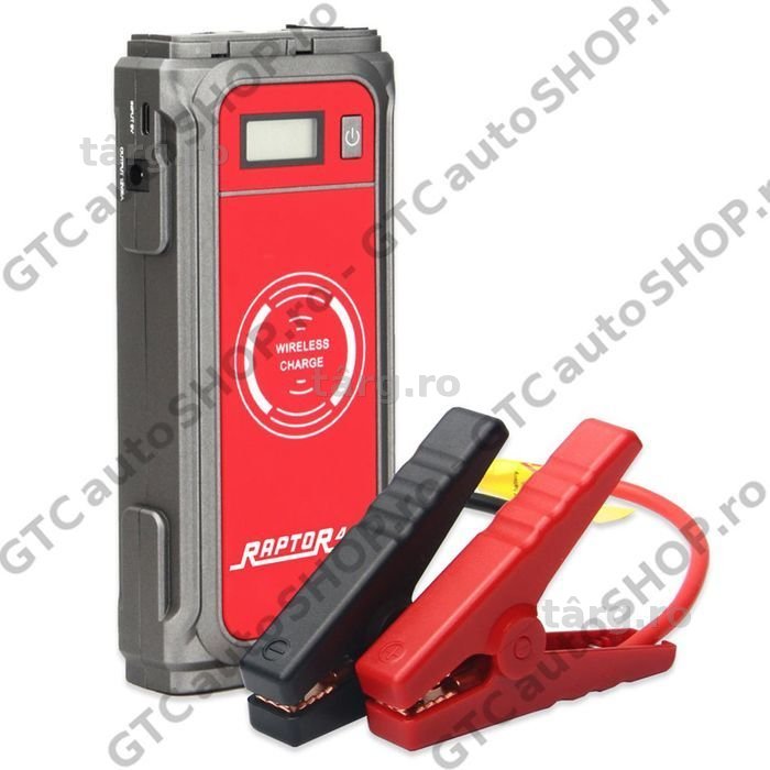 robot pornire / acumulator extern raptor 4x4 red style 600a