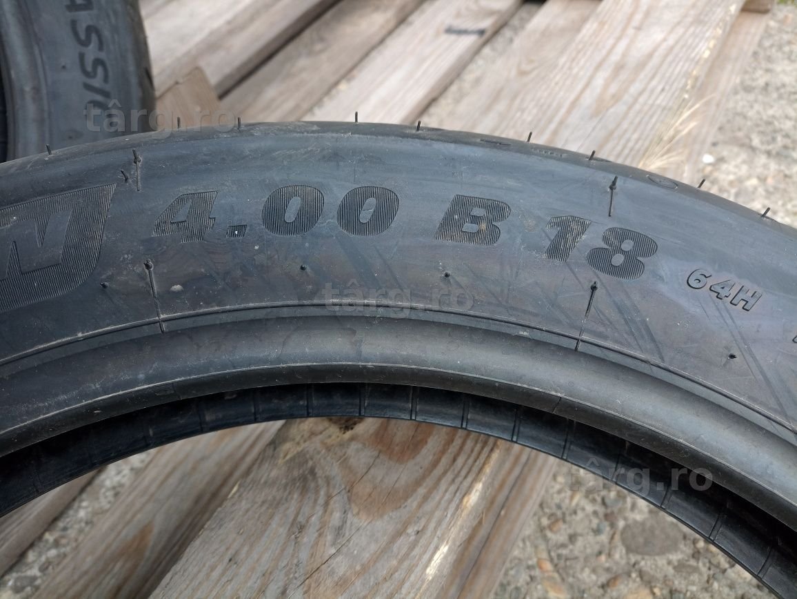 2 anvelope NOI Michelin 4.00 B18 dot 4020 4