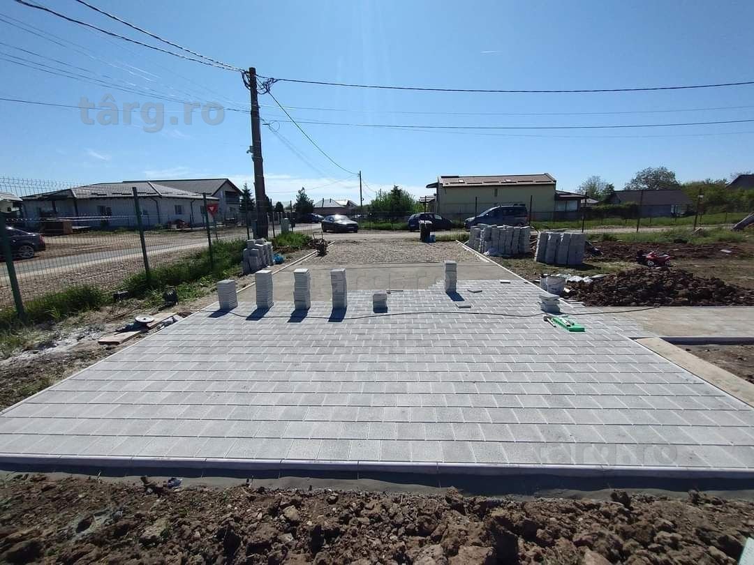 Super oferta pavaje si pavele din beton comprimat Model T Montaj Trans