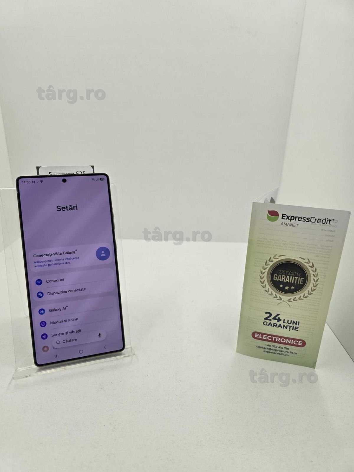 Samsung S25 Ultra 5G (Ag25 Belvedere B.43845)-Garantie 2 Ani!