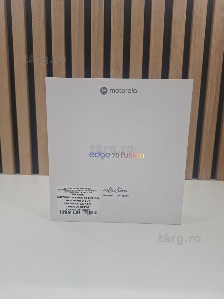 Motorola  70 Fusion Fifa WorldCup 256Gb 8Gb Garantie/Factura #60384
