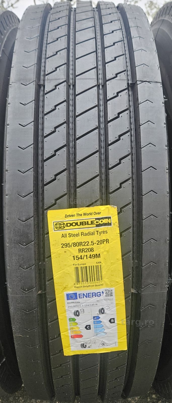 295/80 R22.5 154M DOUBLECOIN RR208 3PMSF Anvelope de directie 2