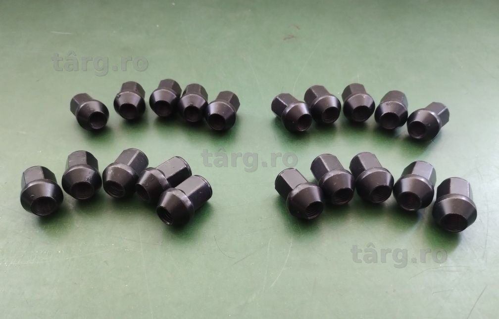 Prezoane Piulite Negre M12 x 1,5 Ford Volvo Jaguar