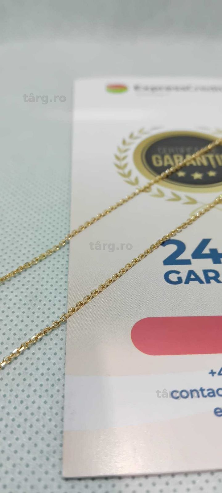 Lant Aur 14K (Ag18 Tutora b.28495) Garantie 2 ani! 2