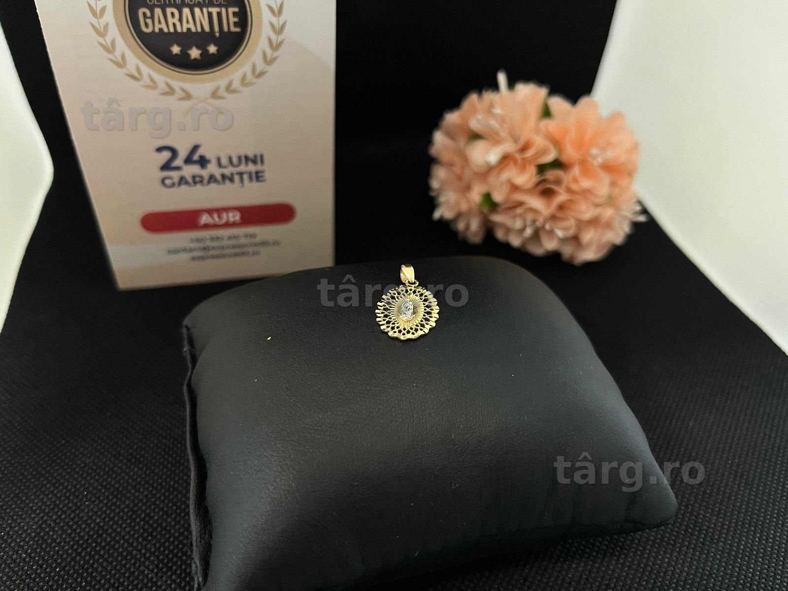 Pandantiv Aur 14k 0.77g (AG16 Moldova b33085)-Garantie 2 ani! 3