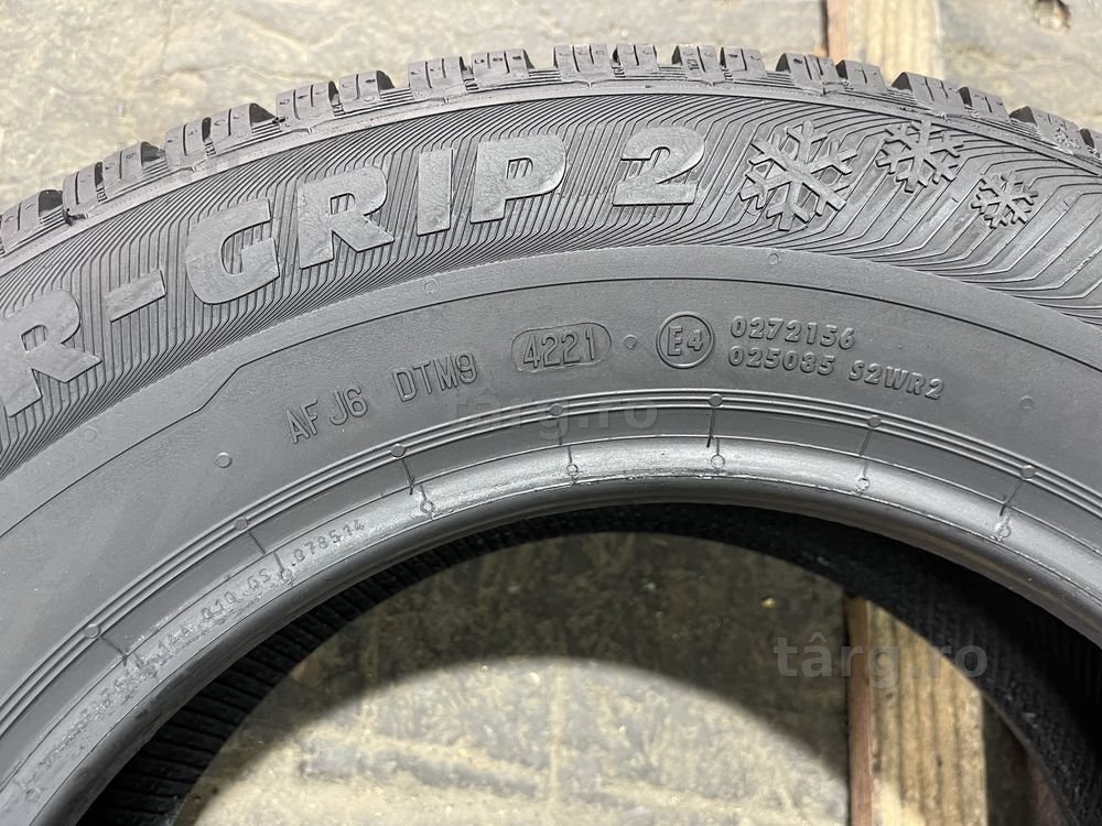 4 anvelope de iarna 185/70/14 Semperit ca noi 5