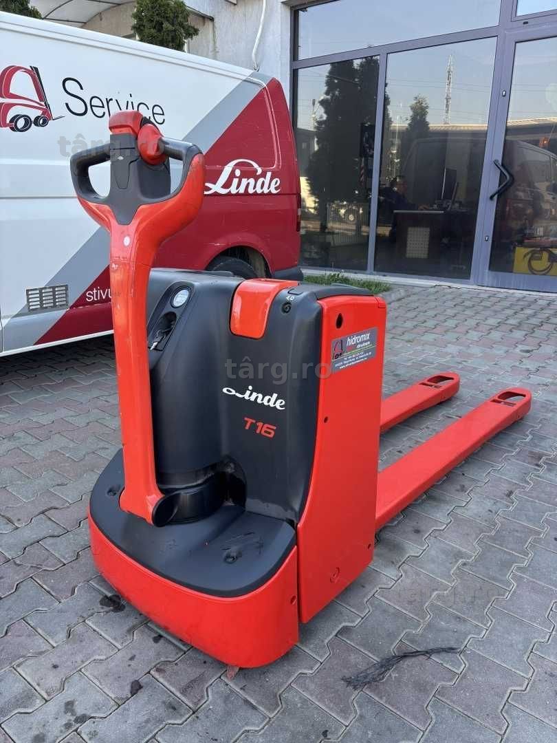 Transpaletă electrică Linde T16 An fabricație: 11/2019