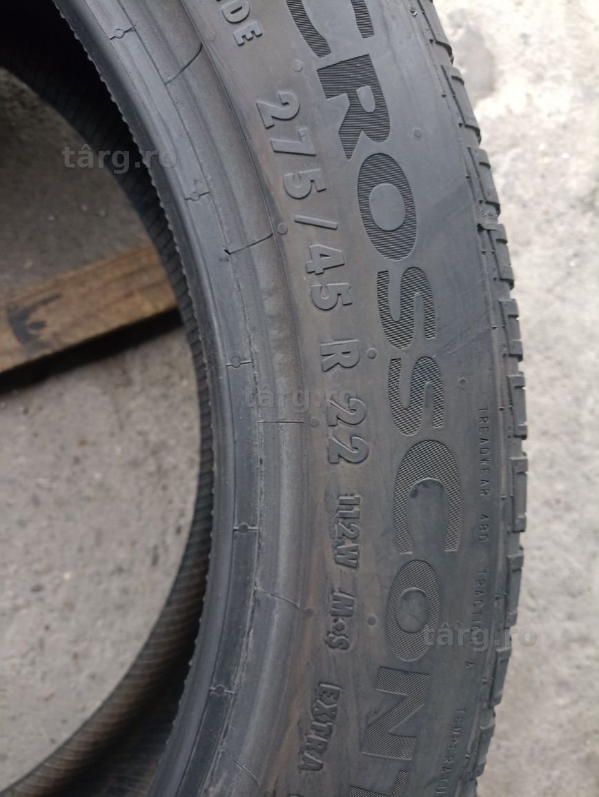 2 anvelope AllSeason Continental 275/45 R22 dot 4120 4