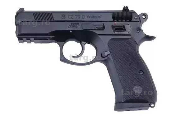 Pistol CZ 75D Compact airsoft 0.5 Joules Green GAS