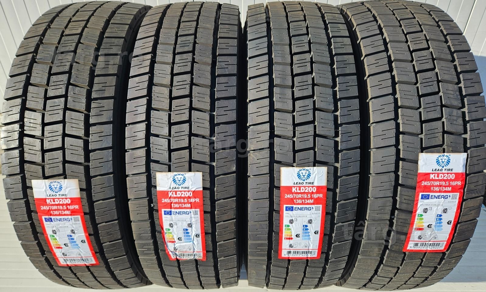 245/70 R19.5, 136M, LEAO, Anvelopa tractiune M+S, 16 pliuri
