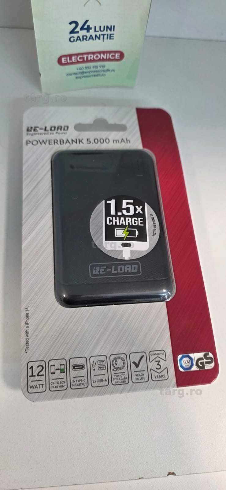 Baterie Externă Re-load 5000 mAh (Ag8 Tudor/B74241) Garantie 2 ani 2