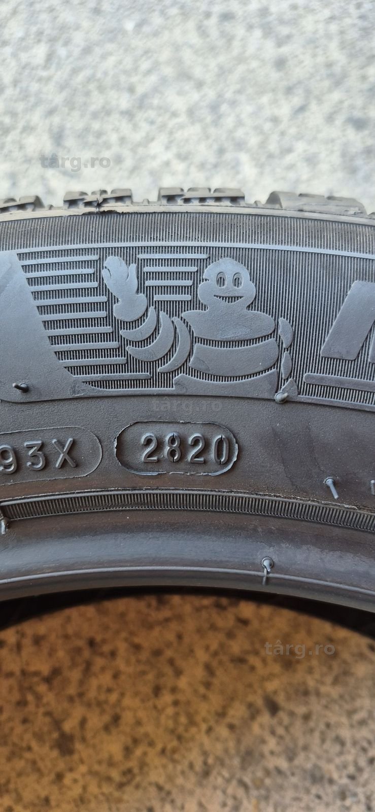 4 anvelope iarna Michelin 215/55/17,dot 2020,ca si noi.Pret pe buc. 7