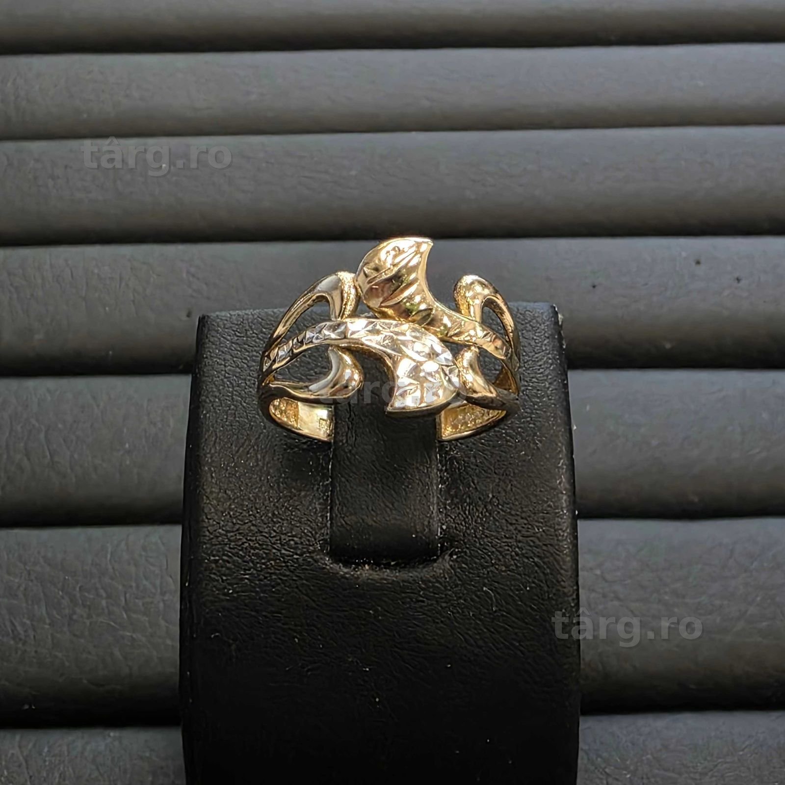 Inel Aur 14K - 2.26 grame / 1130 lei ( B34203.1 / Ag28 Doi Baieti )