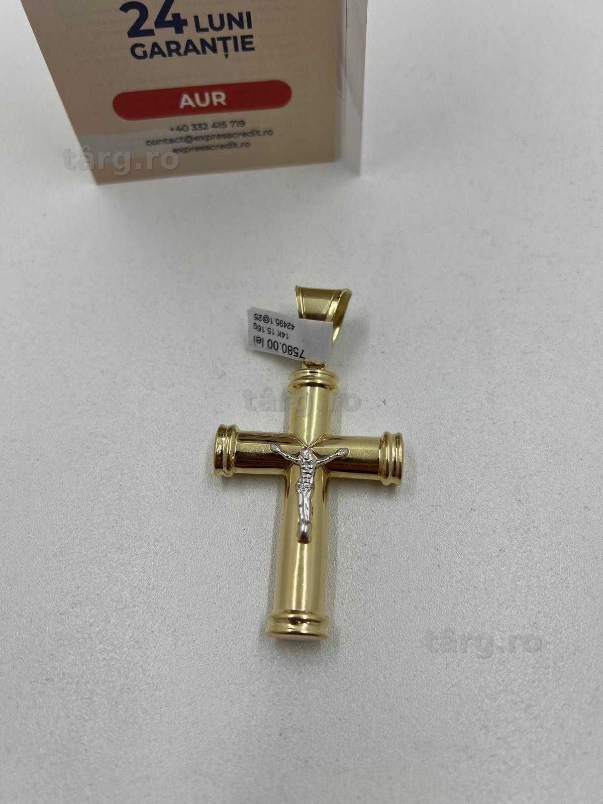 Pandantiv Aur 14K 15.16g (Ag25 Belvedere B.42495) Garantie 2 ani! 3