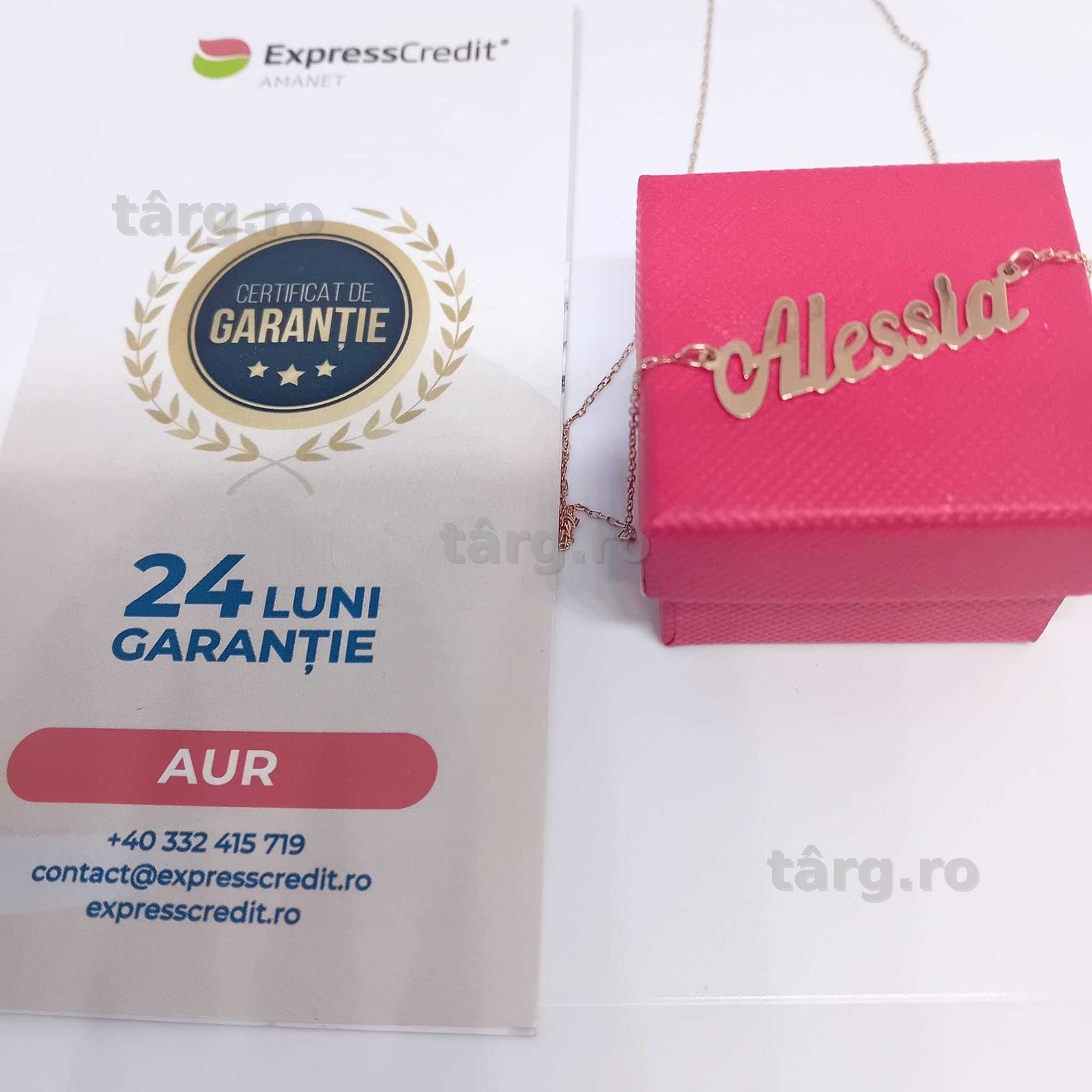 Colier 14k 1.88 gr (AG4 Dacia b. 51369.1) Garantie 2 ani