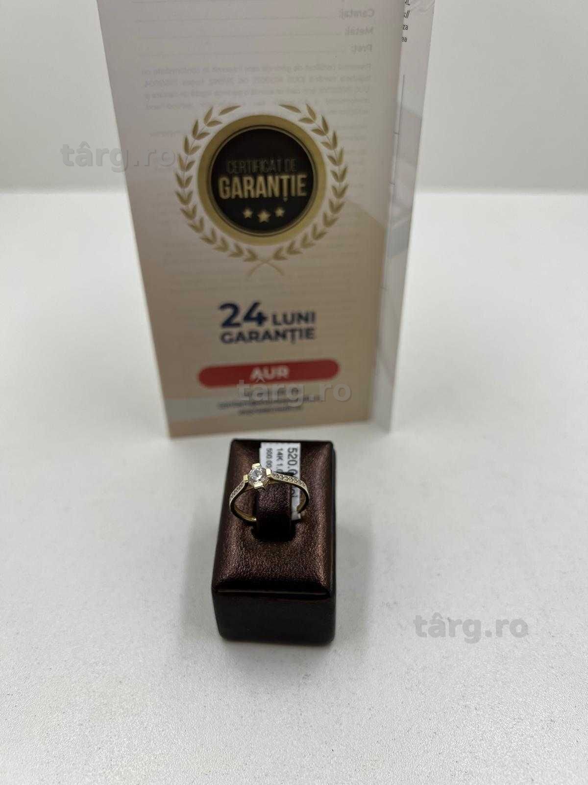 Inel Aur 14K 1.29g (Ag25 Belvedere B.42381.1) Garantie 2 ani! 2