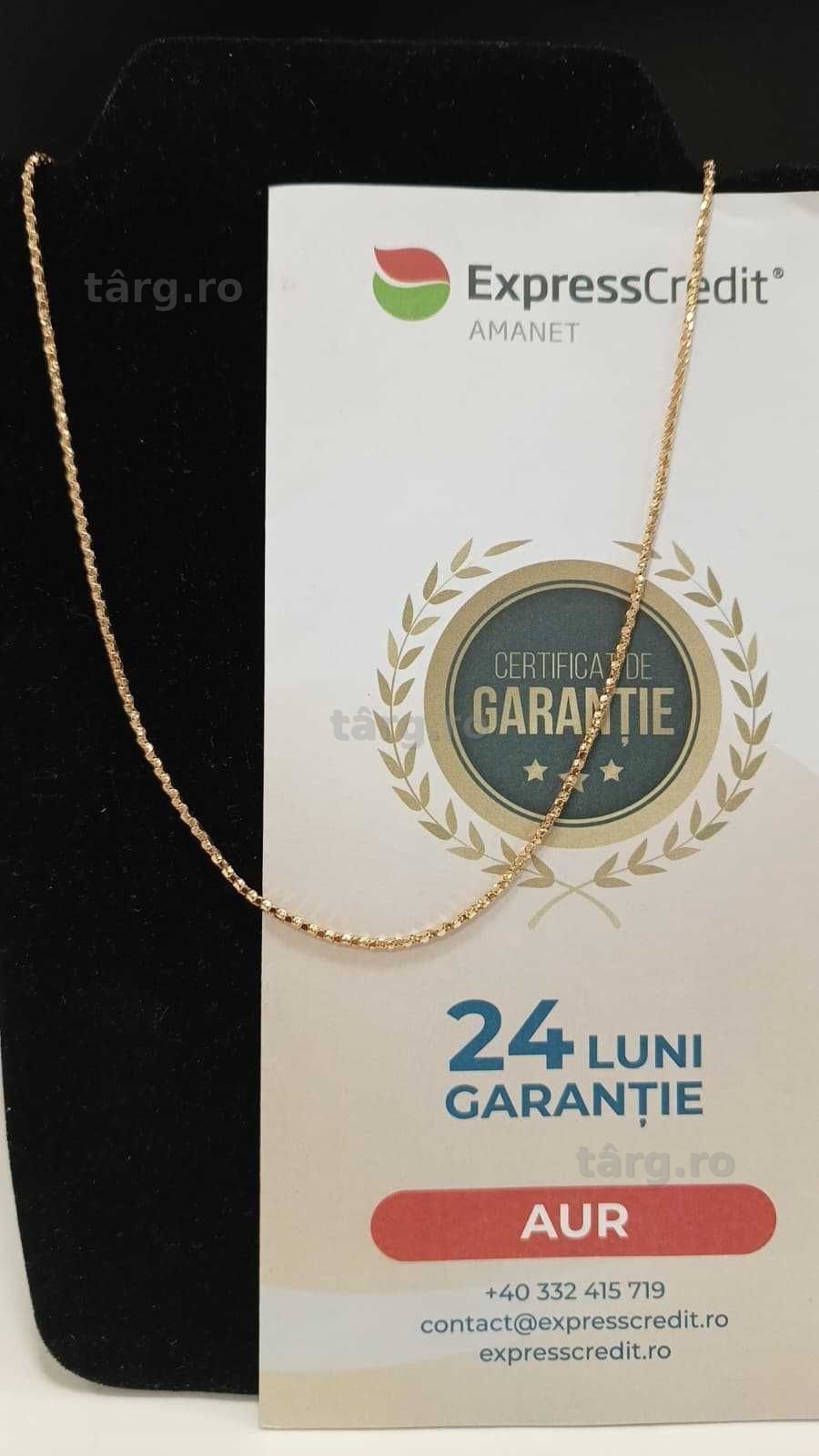 Lant aur 14k 5.21gr [AG24 Harlau B.45724.4] - Garantie 2 ani!