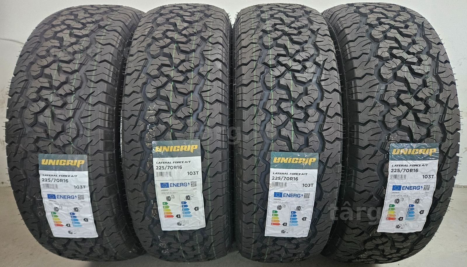 225/70 R16 103T UNIGRIP Anvelope All Terrain M+S cu protectie janta