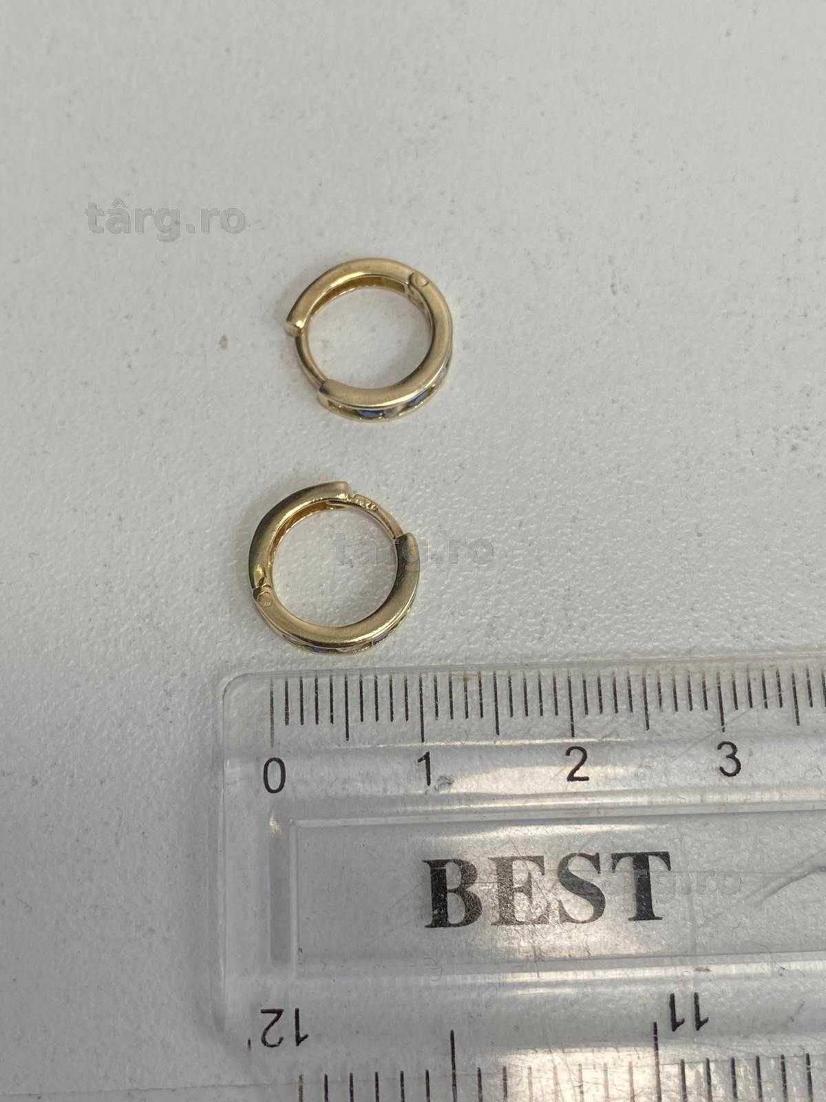 Cercei aur 14K 1.57g (AG13 B55803) Garantie 2 Ani 2