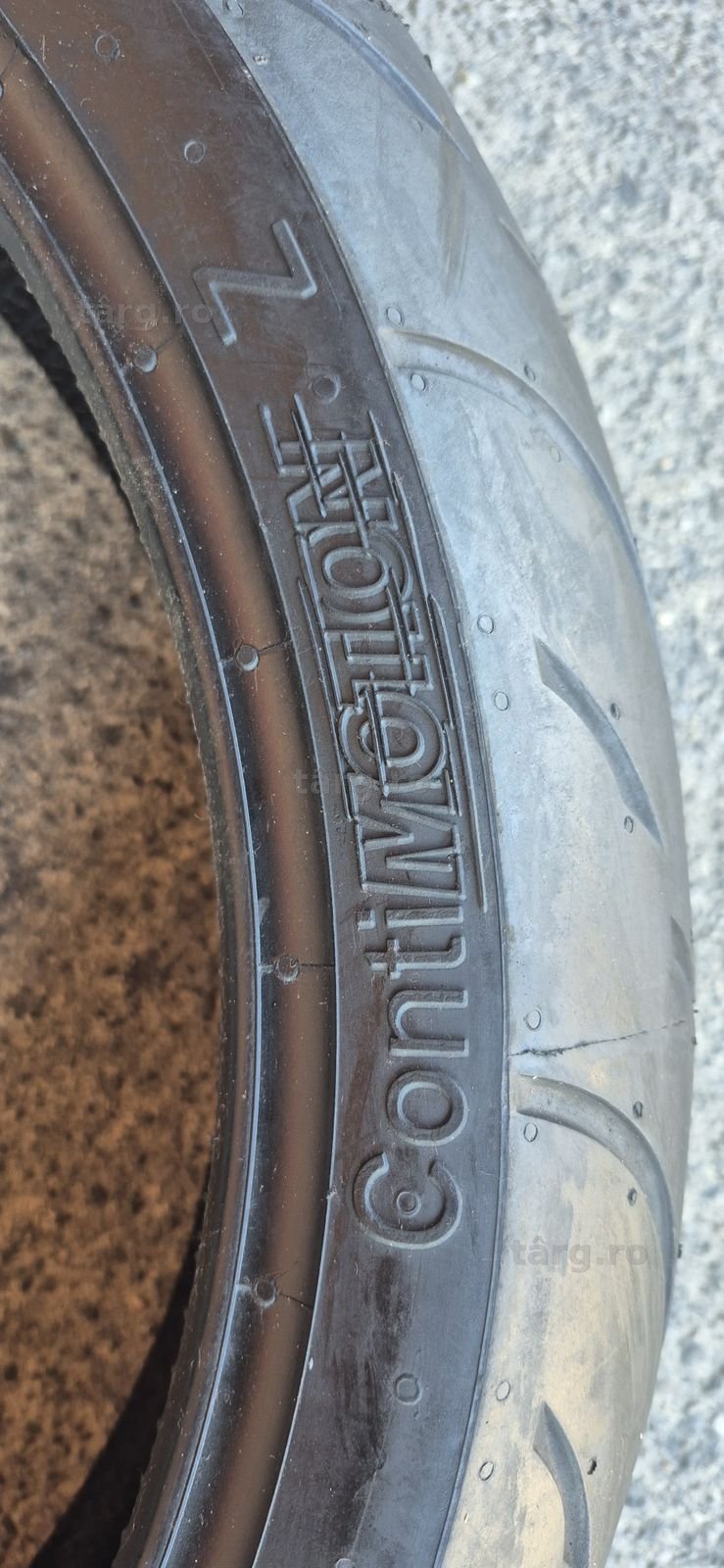 2 anvelope moto noi Continental,fata 120/70 ZR17 M/C,spate 190/50 ZR17 M/C.Pretul este pe bucata. 4