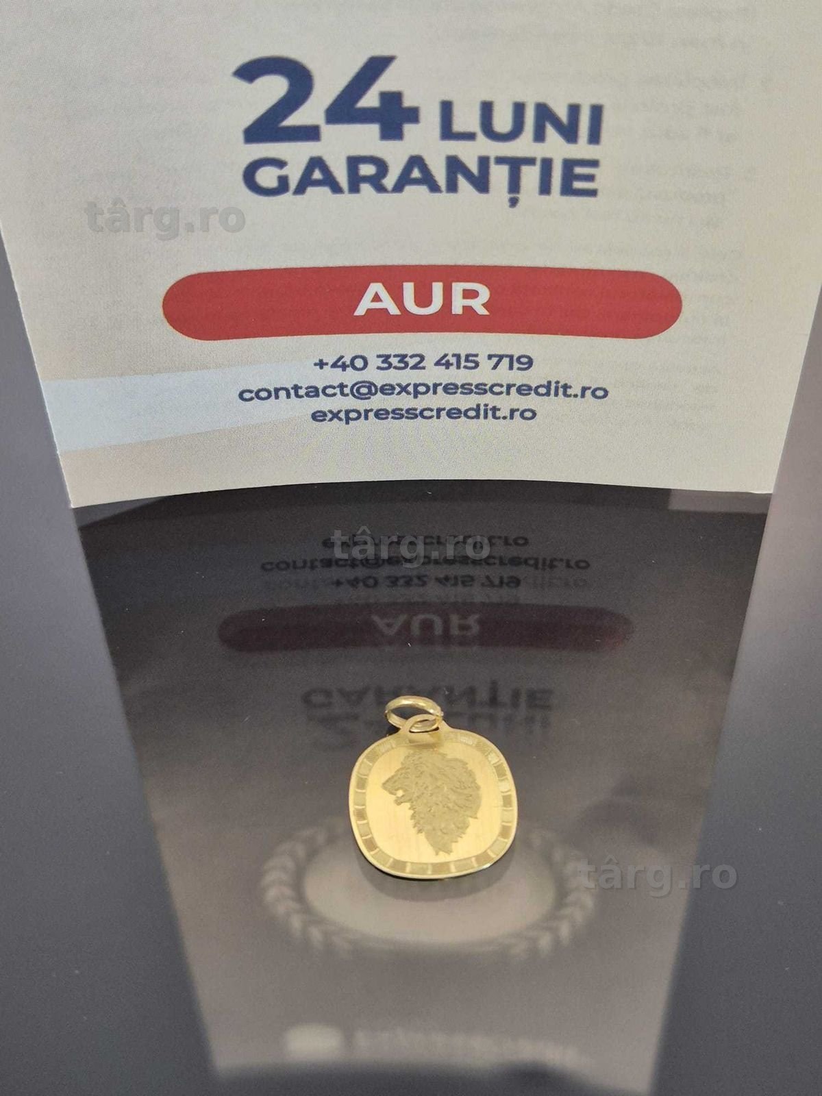 Pandantiv din aur (AG32 B4157.1-ag46) 2 ANI GARANTIE! 2