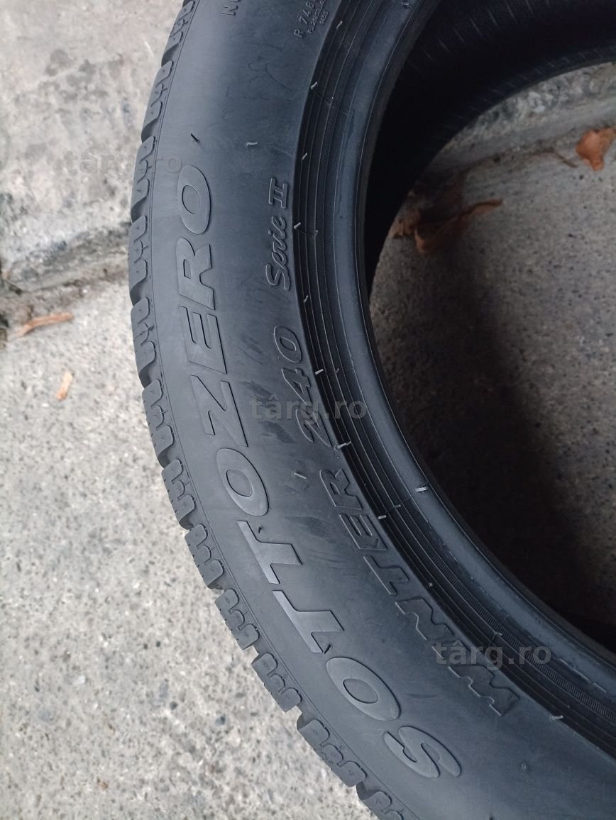 2 anvelope de iarna ca si noi Pirelli 275/45 R18 dot 3619 5