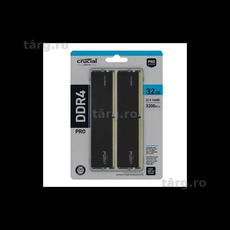 Memorie Crucial Pro 32GB Kit (2x16GB) DDR4-3200 CL22