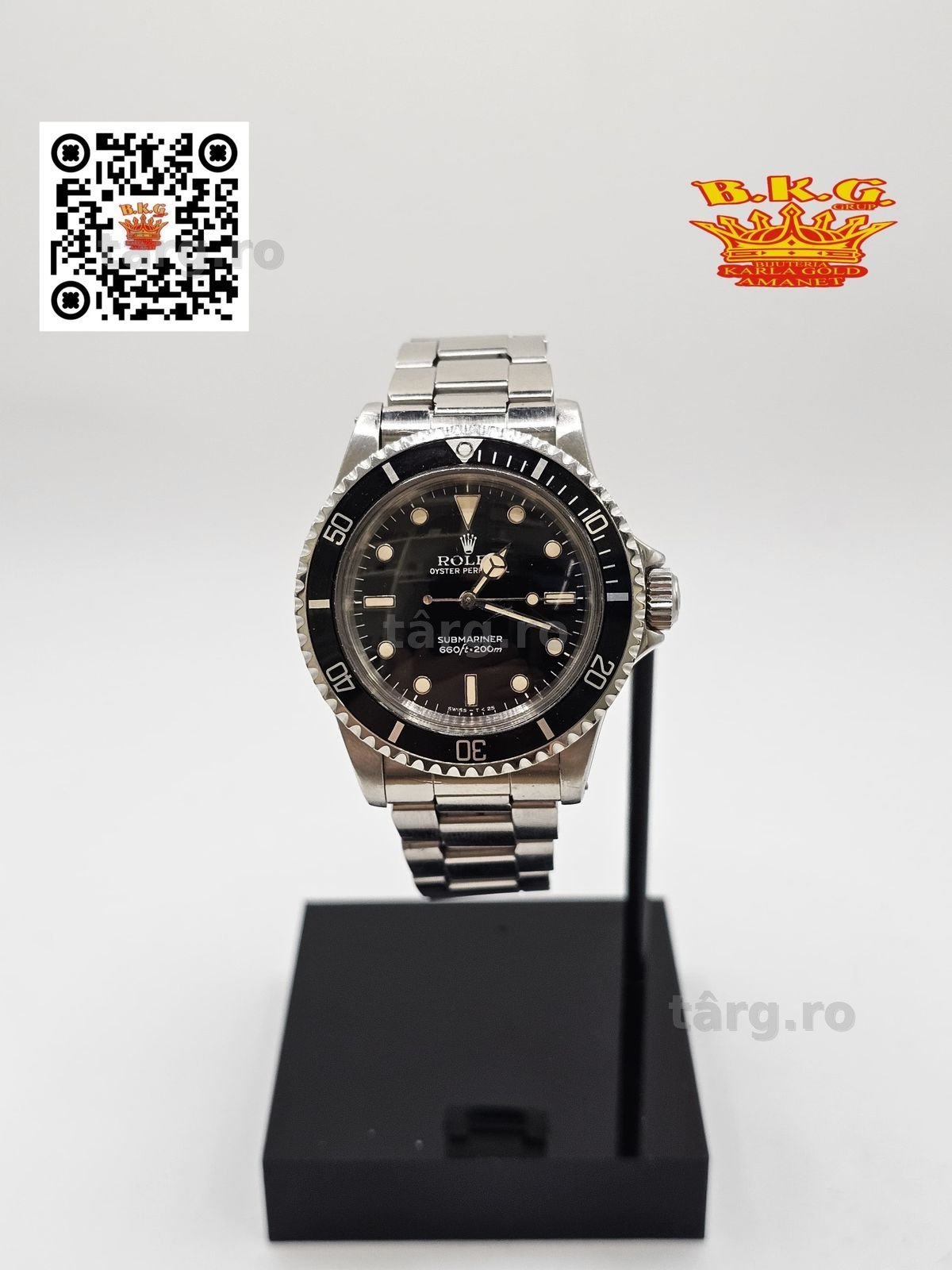 Rolex Submariner 5513 1971 Amanet BKG