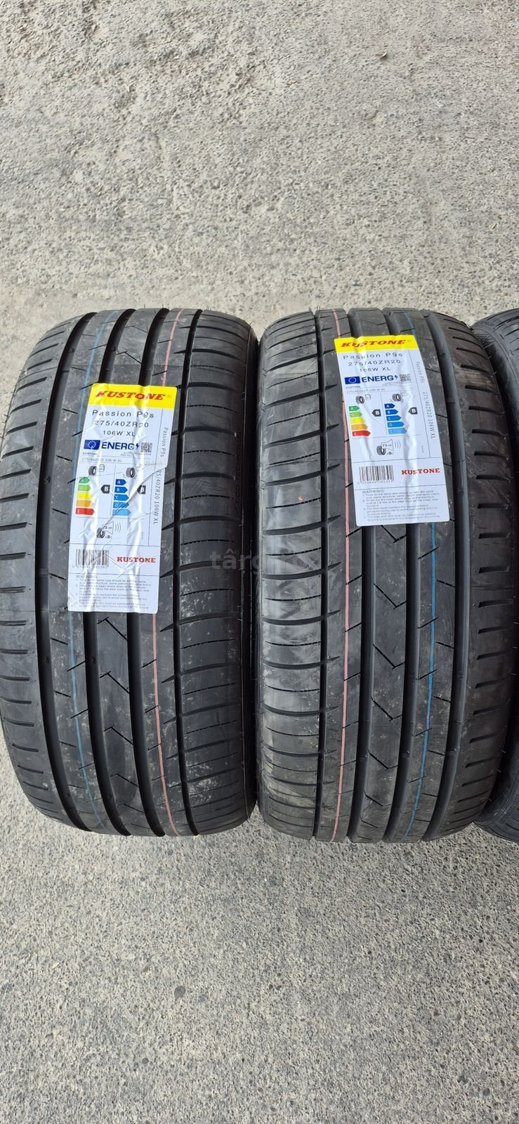 4 anvelope vara noi Kustone 275/40/20,dot 2025.Pretul este pe bucata. 2