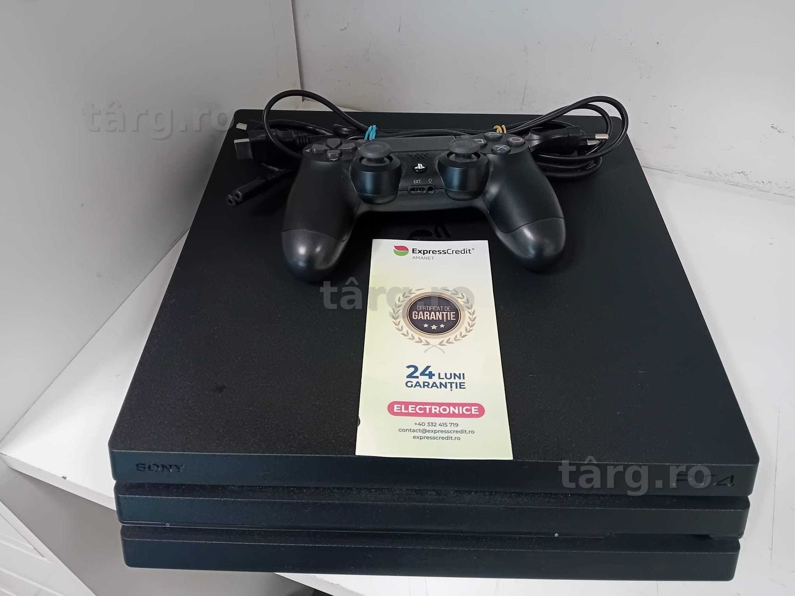 (Ag33) Consola Sony Playstation PS4 Pro Ver. Soft 12.00 1 Tb Garantie 2 ani