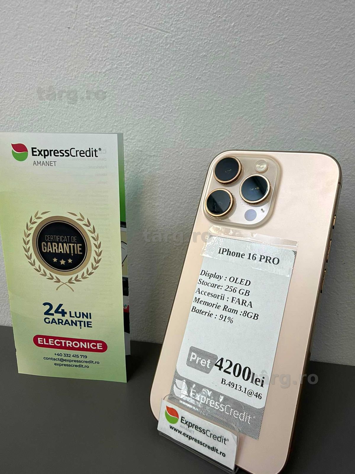 [AG46] iPhone 16 Pro B.4913 3