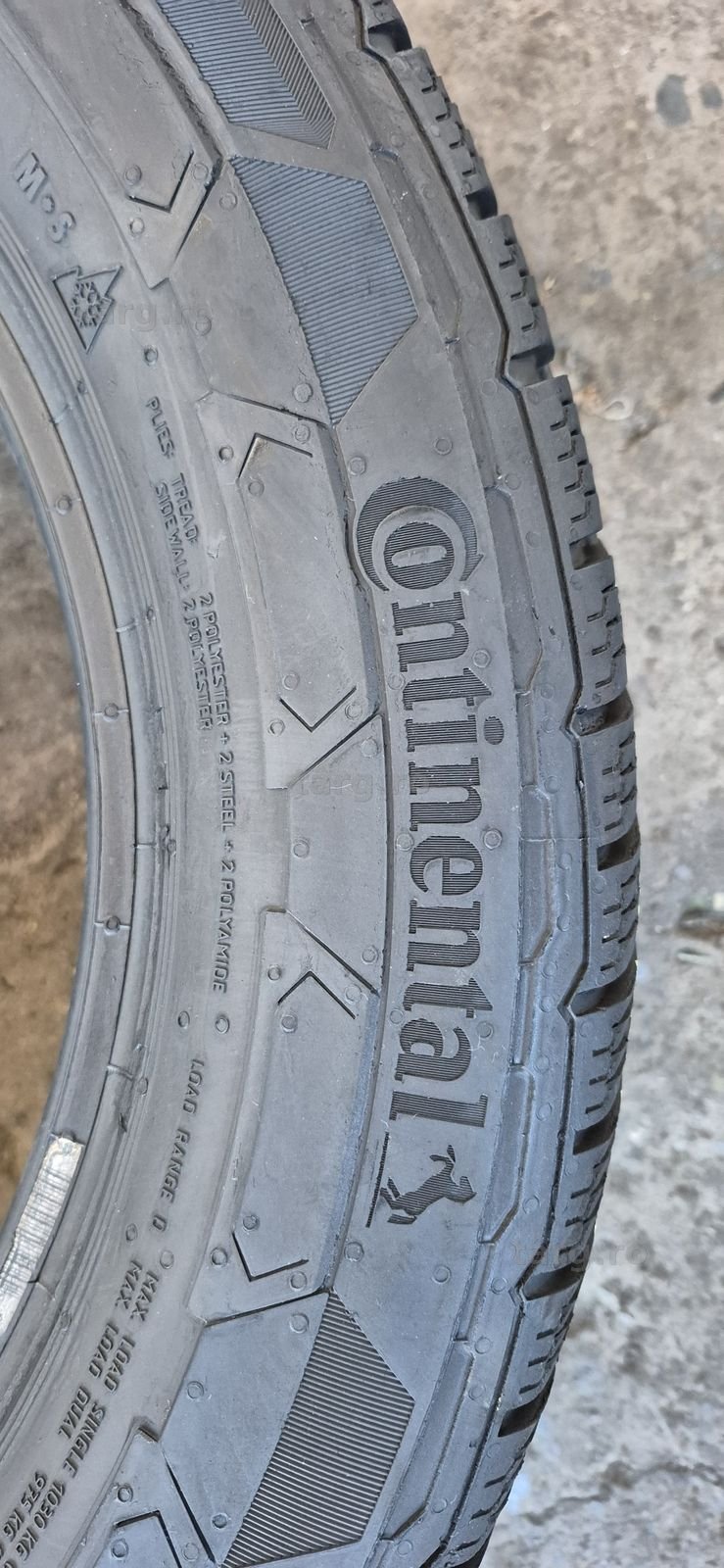4 anvelope iarna ca si noi Continental 225/55/17 C.Pret/bucata. 4