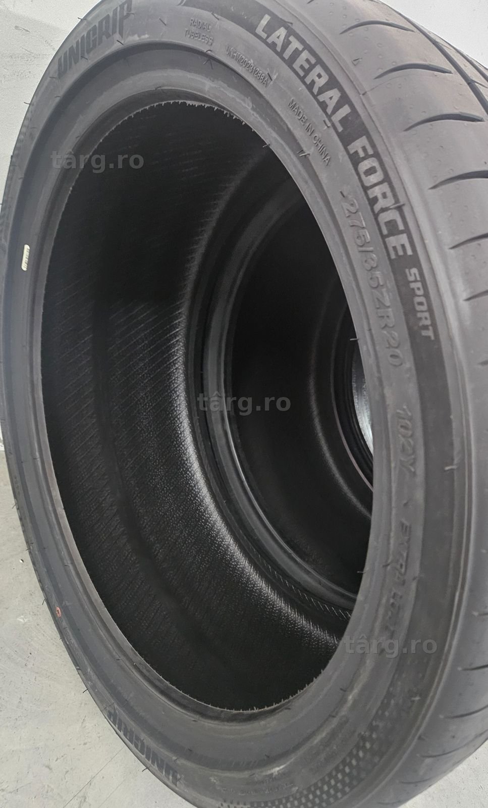 275/35 R20 102Y XL UNIGRIP (Gripmax) Anvelope noi vara protectie janta 5