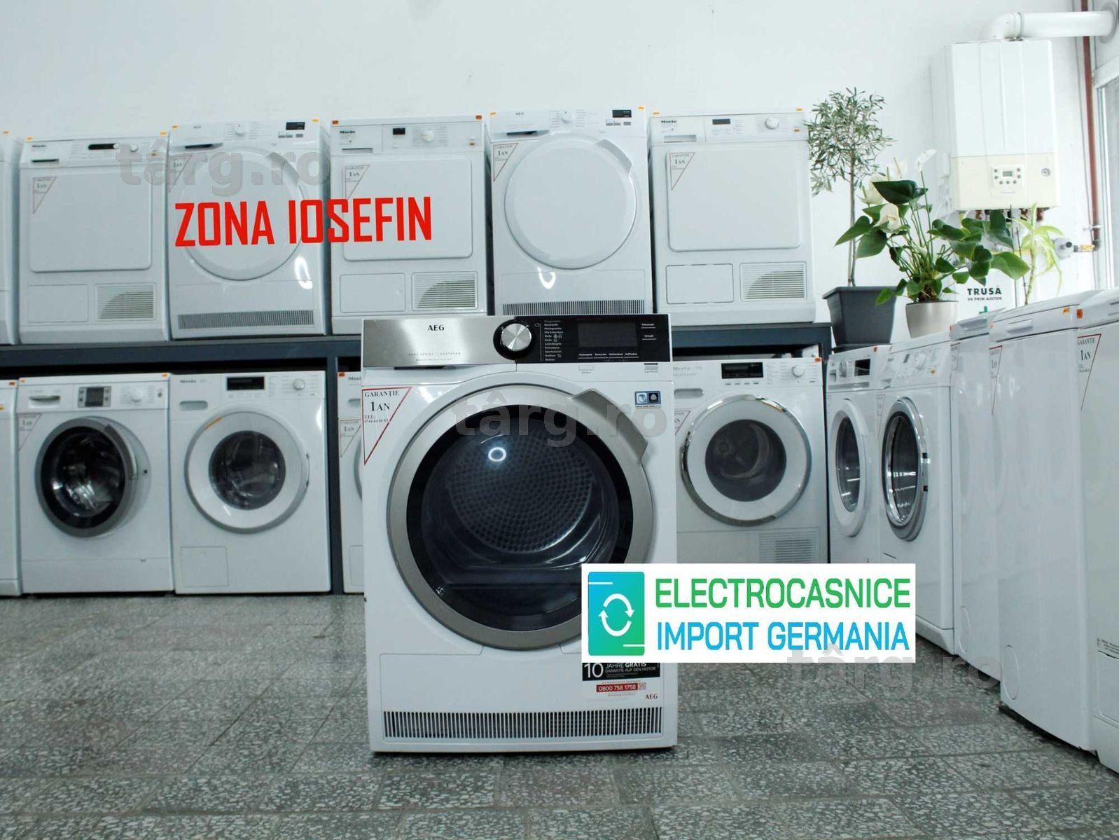 Uscator de haine Aeg 6000 Series Lavatherm