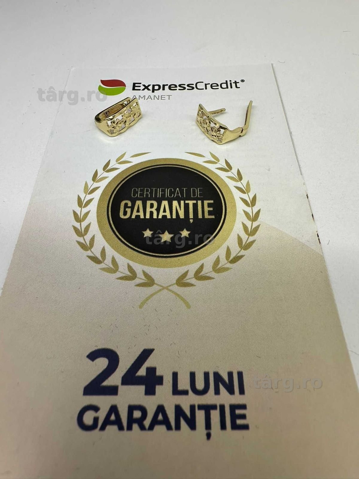 Cercei 14k 2.31g ( Galata B7711.2 ) Garantie 2 ani!