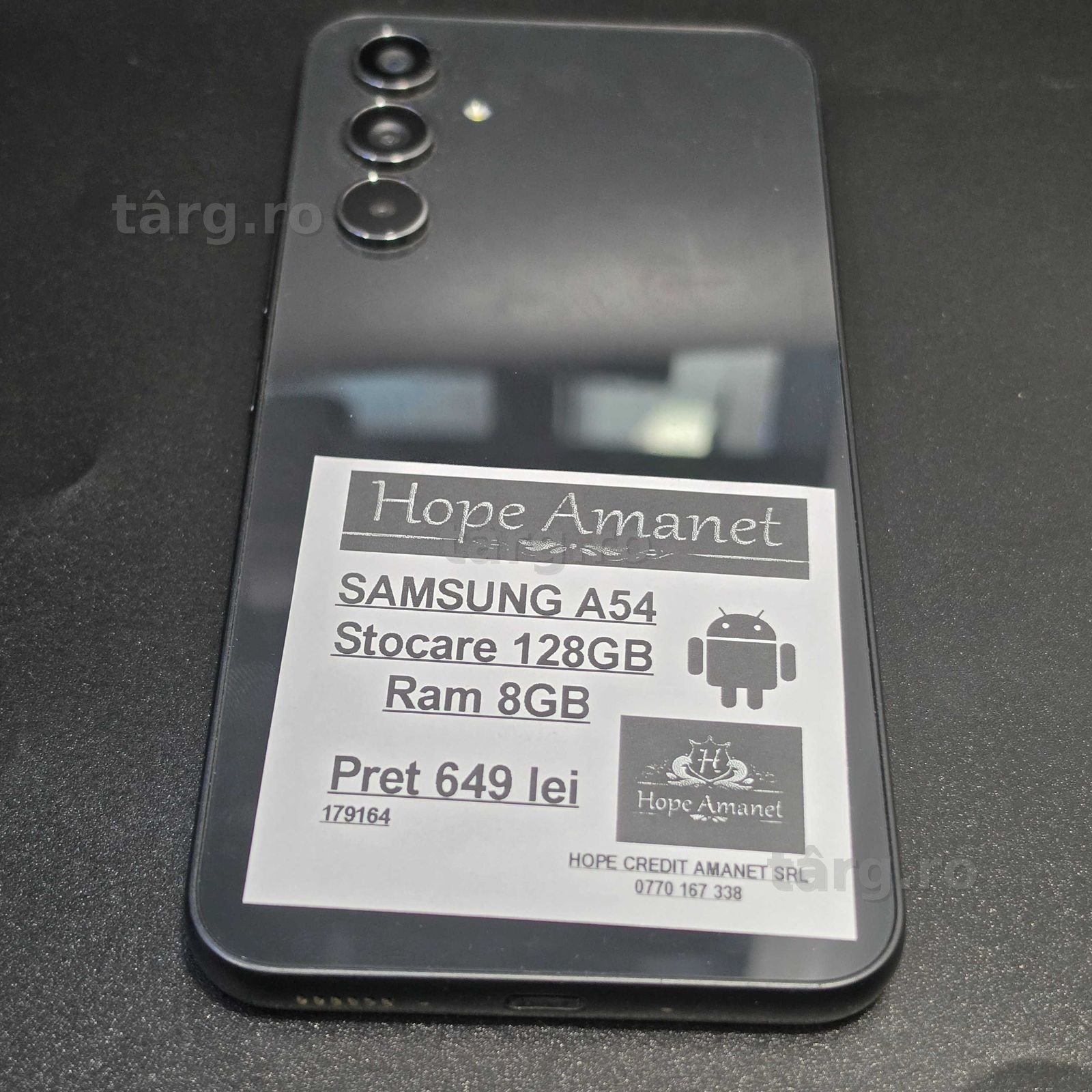 HOPE AMANET P8  Samsung A54 128gb 8  gb ram