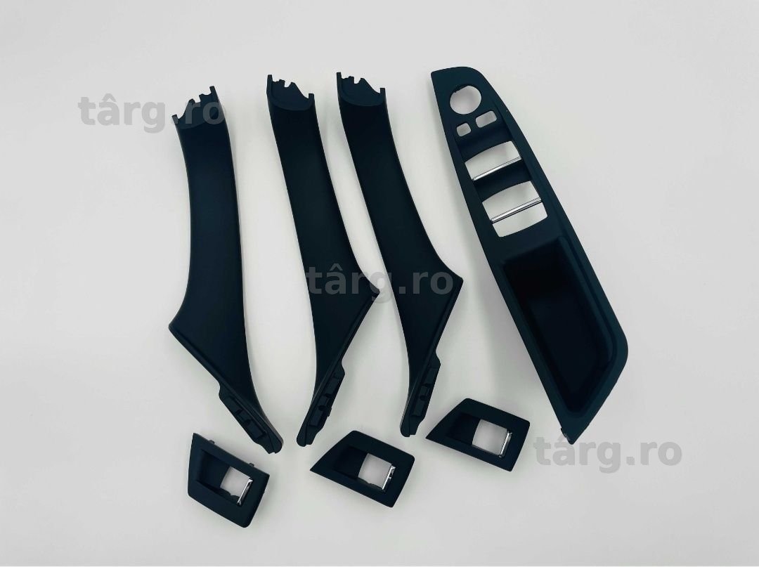 Set manere usa interior complet negru bej moka gri BMW Seria 5 F10 F11