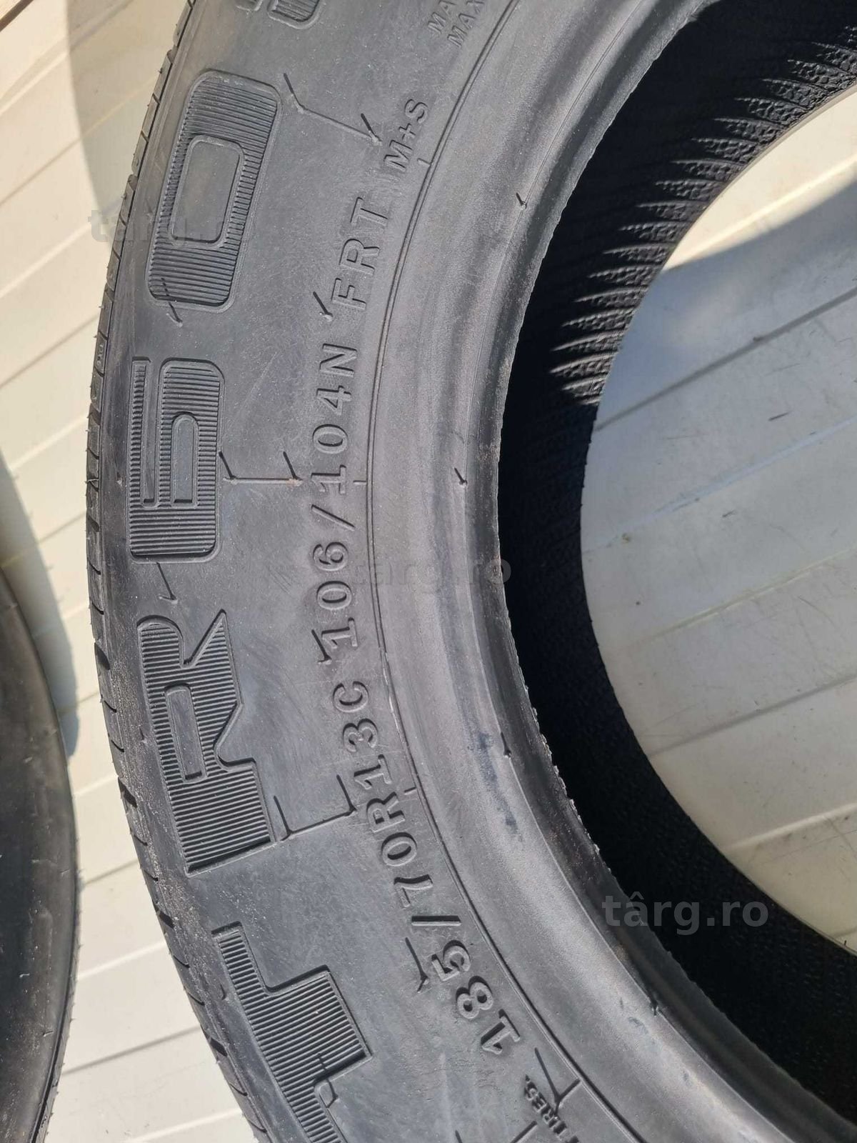 185/70 R13C, SECURITY, 106N, Anvelope de remorcă M+S 5