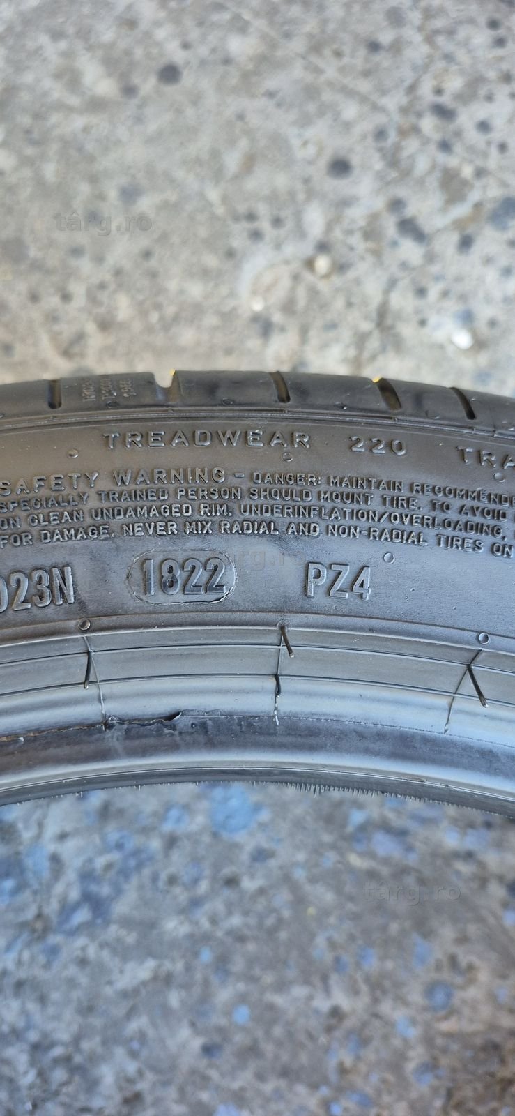 4 anvelope vara Pirelli 255/40/20,dot 2022.Pretul este pe bucata. 7