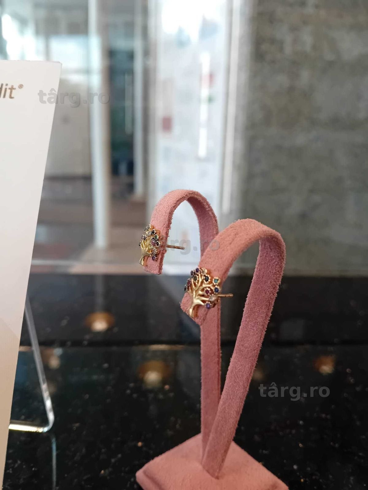 Cercei aur 14k 1.89g (Iulius Mall)(B-500.2) Garantie 2 ani! 2