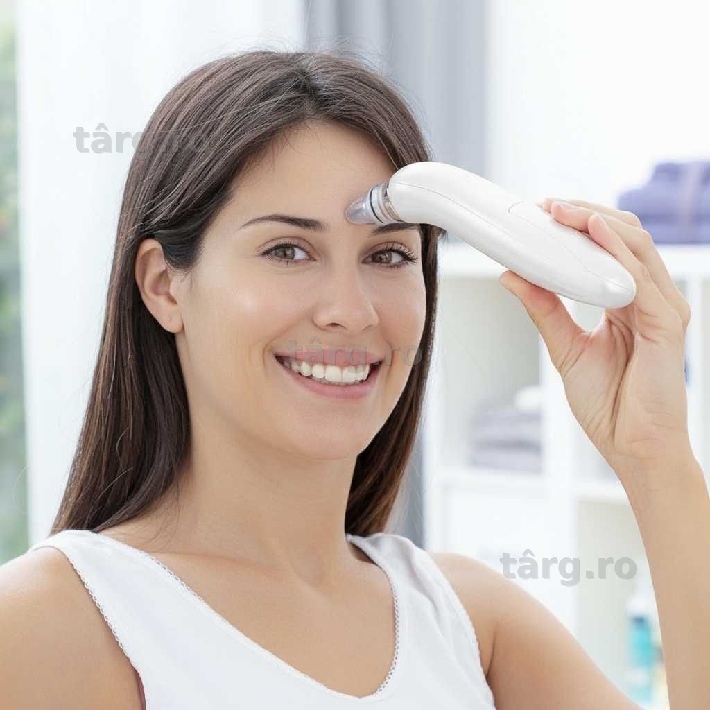 Aparat facial curatare puncte negre si impuritati 4 capete interschimb