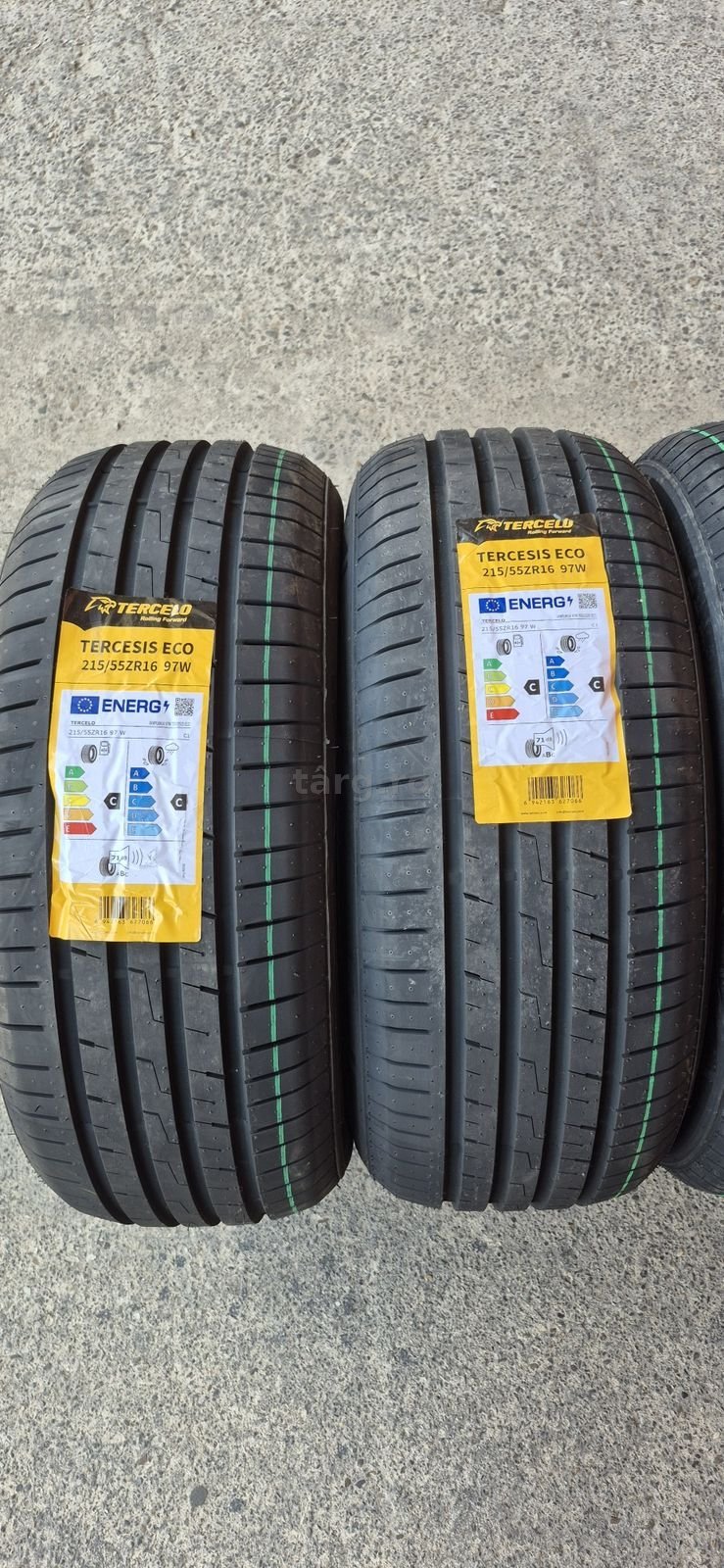 4 anvelope vara noi Tercelo 215/55/16,dot 2026.Pretul este pe bucata. 2