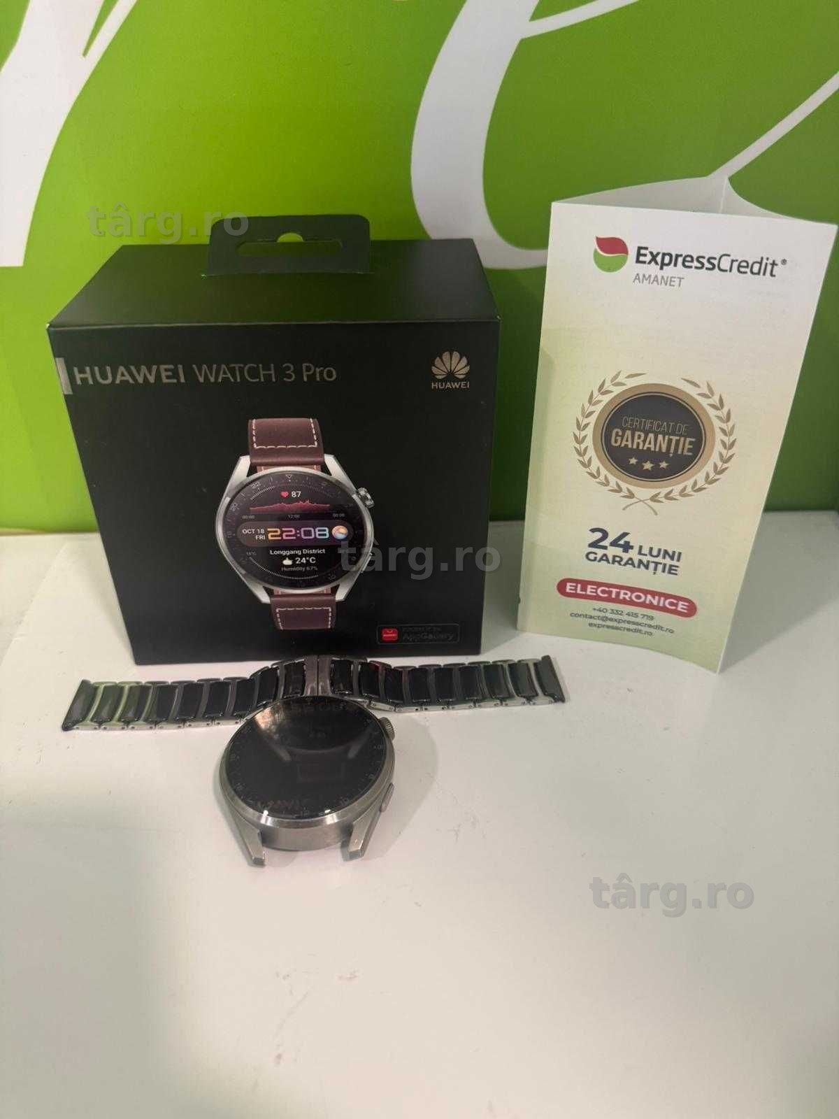 (Ag41) Ceas Inteligent Huawei Watch 3 Pro B47541.3.27 - Garantie 2 ani