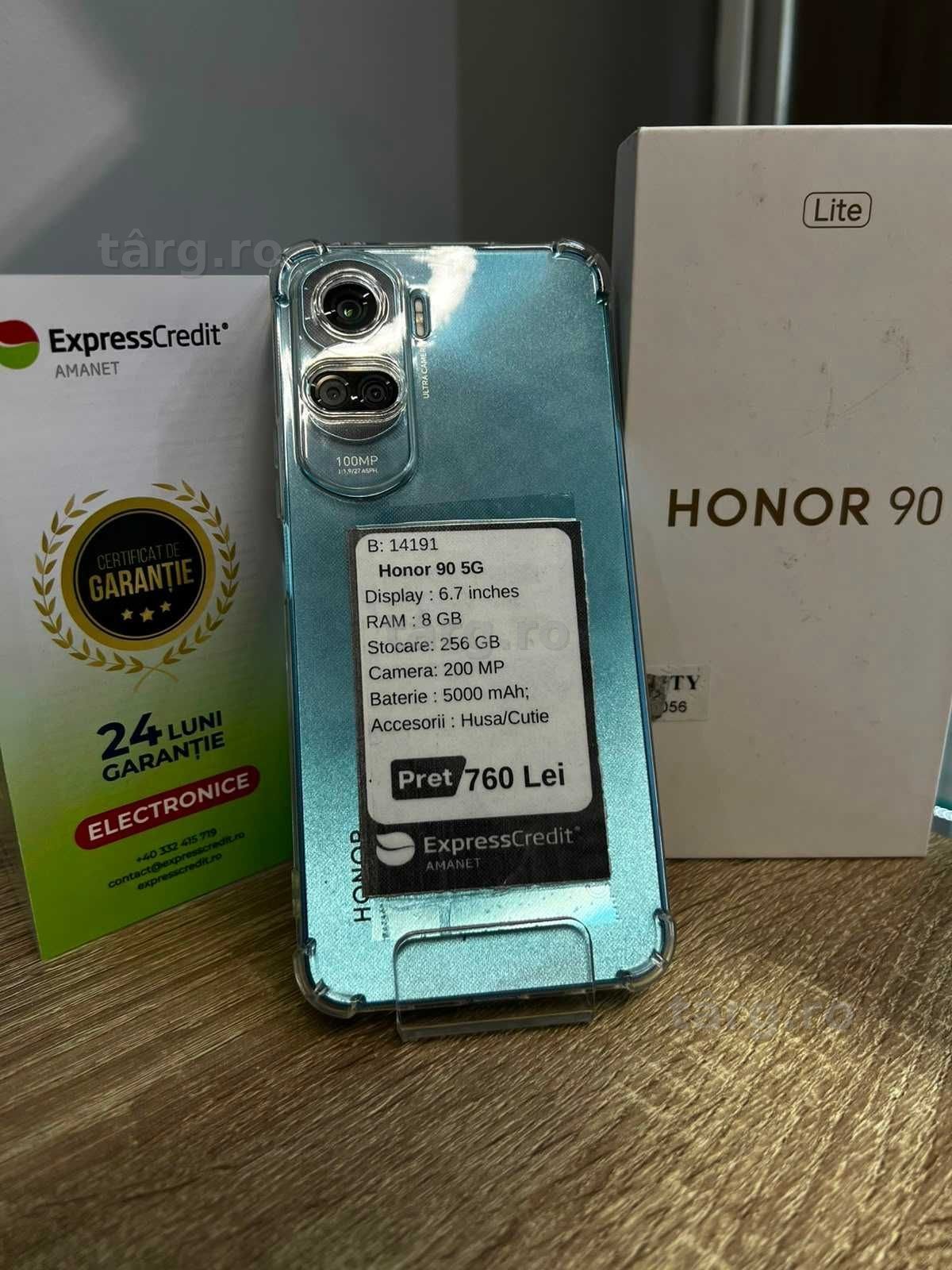 (AG42 Roman) Honor 90 B.14191 Garantie 2 ani 2