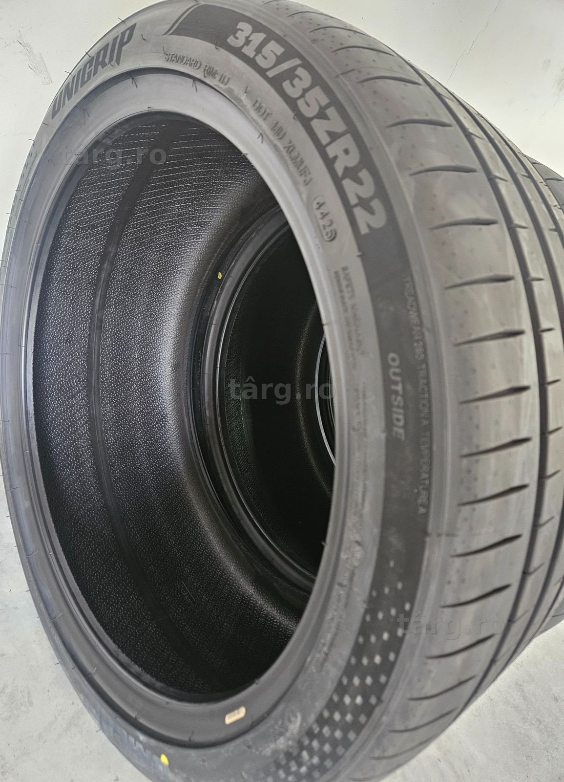 315/35 R22 111Y XL UNIGRIP (Gripmax) Anvelope noi vara protectie janta 5