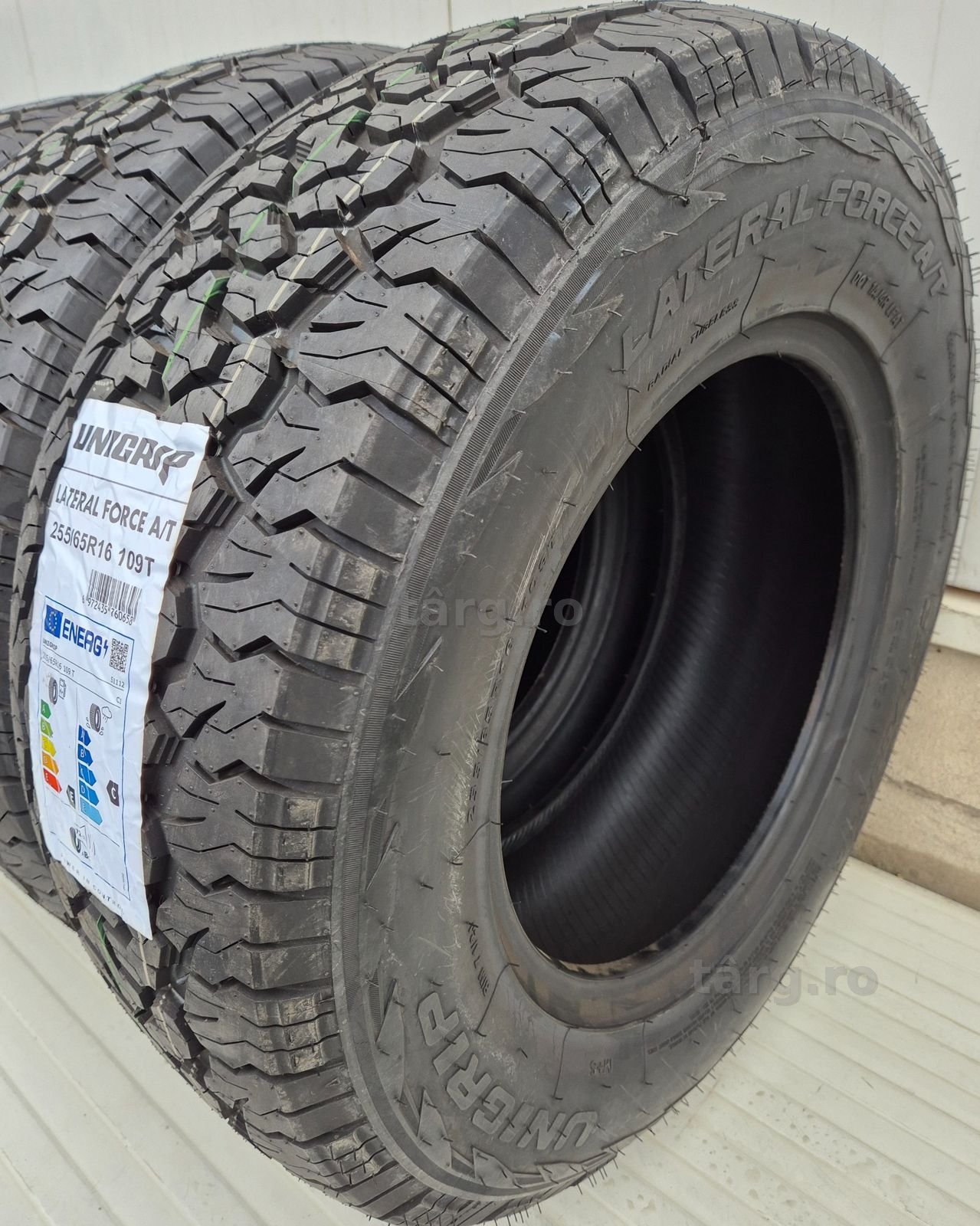 255/65 R16, 109T, UNIGRIP Anvelope All Terrain M+S 3