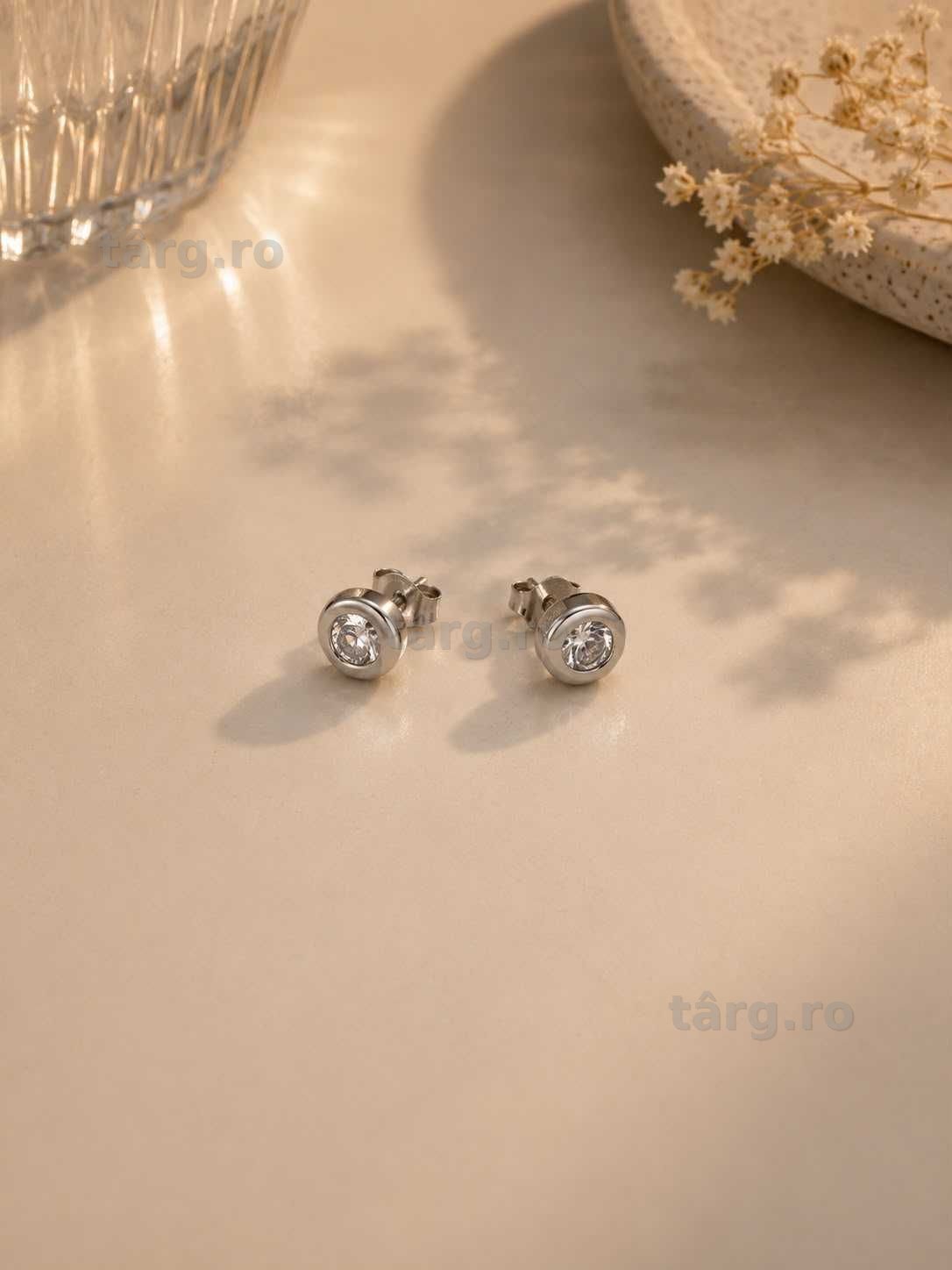 Cercei aur 18K 3.04g ( AG50 Galata B8201 ) - Garantie 2 ani!