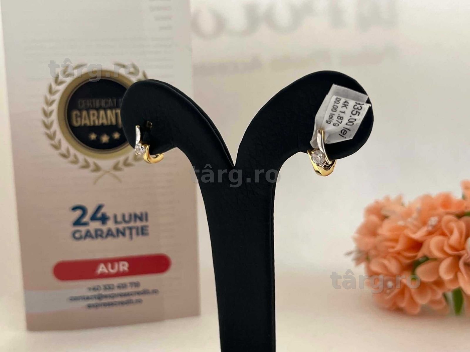 Cercei Aur 14k 1.97g (AG31 Barboi B.32796) 3