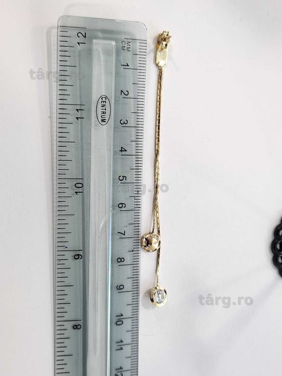 Cercei aur, 14k, 4.4g (b 67938.3 Ag2 Tudor) 2