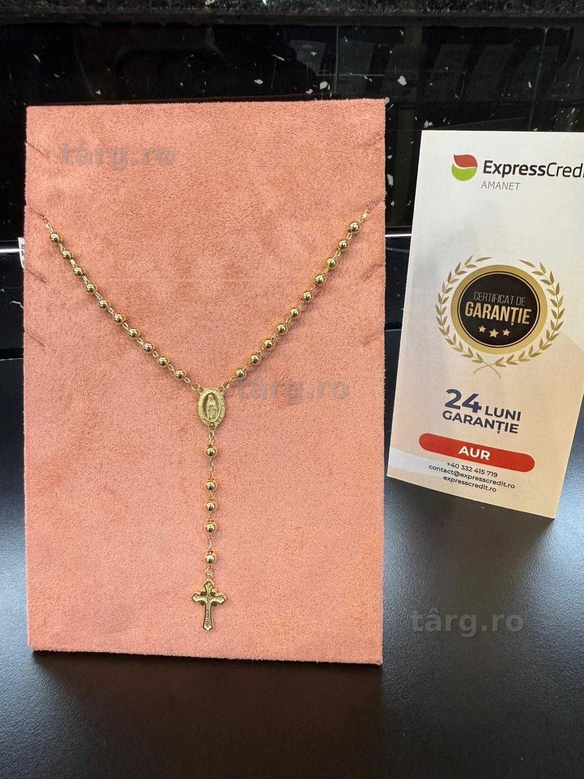 Rozariu aur 14k 12.35g (Iulius Mall)(B-78) Garantie 2 ani!